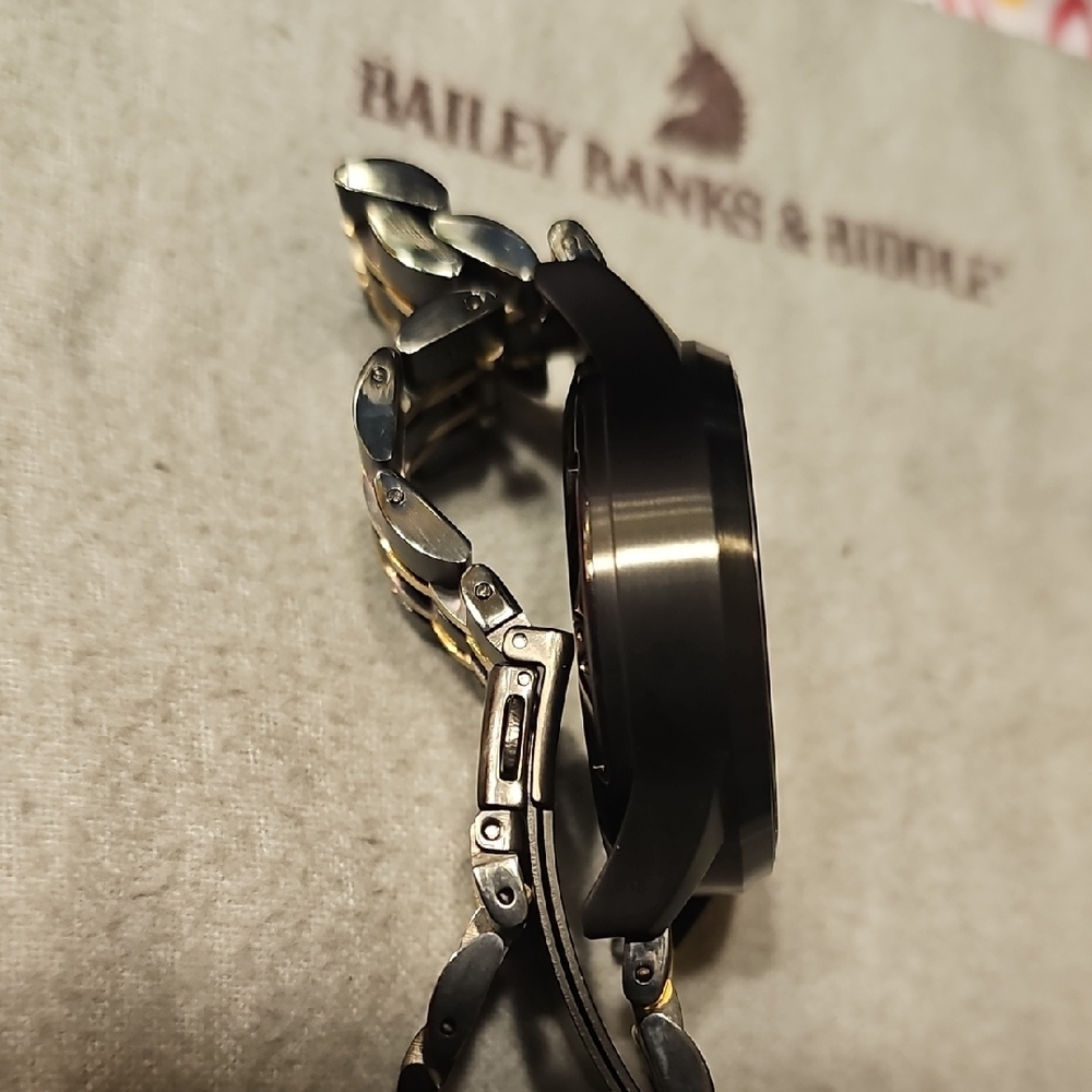 MVMT Black and Gold Men's Automatic Watch with Day-Date - Picture 8 of 13